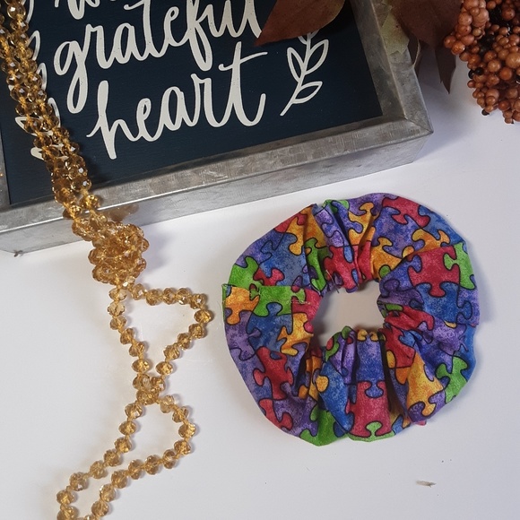 Autism Scrunchie - Picture 1 of 1